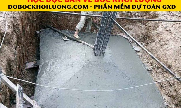 Học đọc bản vẽ cổ móng