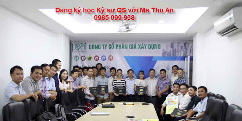 Khoá đào tạo kỹ sư QS hay và tốt nhất Việt Nam